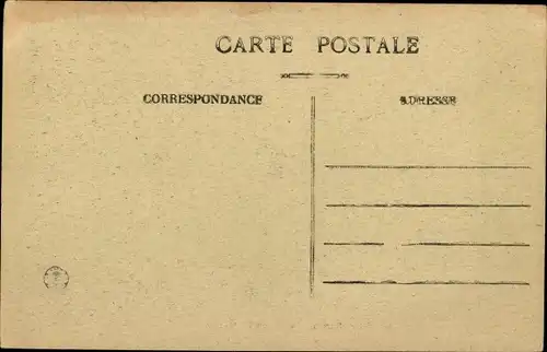 Ak Verdun Meuse, Ville bombardee dans la Meuse