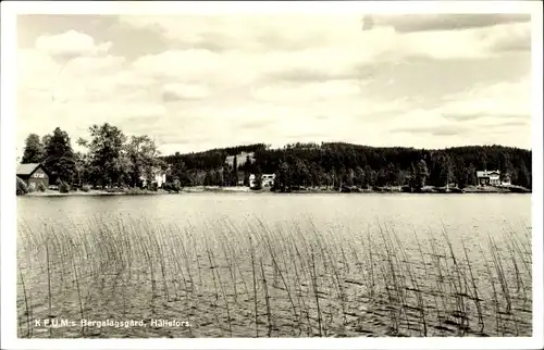 Ak Hällefors Örebro Schweden, K. E. U. M.'s Bergslagsgârd