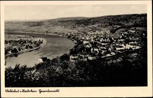 Ak Waldshut Tiengen am Hochrhein, Gesamtansicht