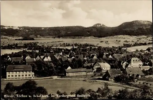 Ak Endingen Balingen, Panorama, Hörnle, Lochen, Schafberg