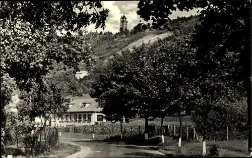 Ak Arnstadt in Thüringen, Teilansicht mit Alteburg