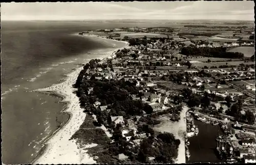 Ak Ostseebad Niendorf Timmendorfer Strand, Fliegeraufnahme