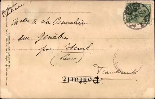 Ak Trier an der Mosel, Kaiserpalast