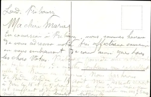 Ak Freiburg im Breisgau, Münsterplatz, Kaufhaus