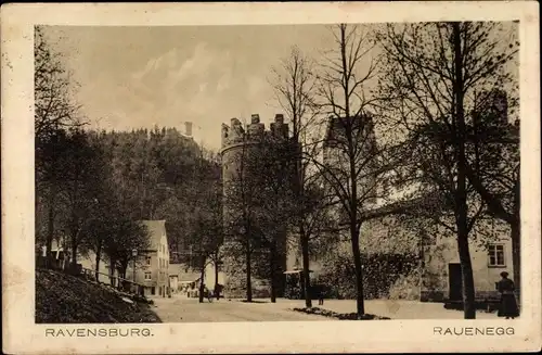 Ak Ravensburg in Württemberg Oberschwaben, Rauenegg