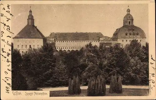 Ak Gotha in Thüringen, Schloss Friedenstein