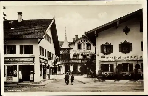 Ak Oberammergau in Oberbayern, Gasthof zur Alten Post