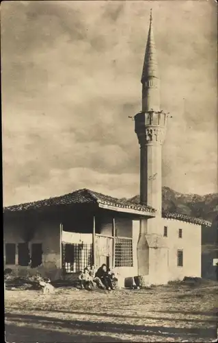 Ak Türkei, Dorfansicht, Moschee