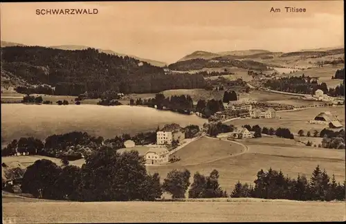 Ak Titisee Neustadt im Breisgau Hochschwarzwald, Gesamtansicht