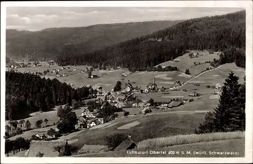 Ak Obertal Baiersbronn im Schwarzwald, Gesamtansicht