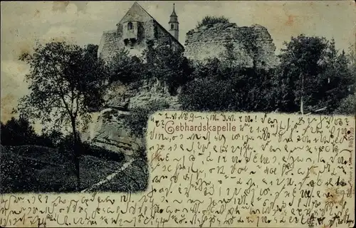 Ak Bregenz am Bodensee Vorarlberg, Gebhardskapelle