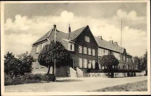 Ak Helsinge Sjælland Seeland Dänemark, Skolen