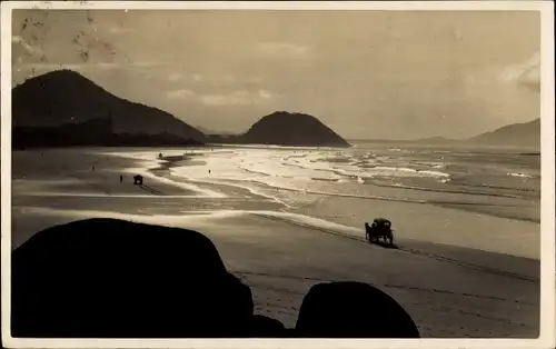 Ak Guarujá Brasilien, Praia