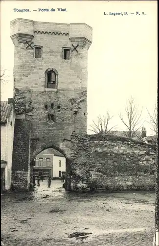 Ak Tongres Tongeren Flandern Limburg, Porte de Visé