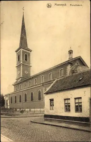 Ak Maaseik Maeseyck Flandern Limburg, Parochiekerk