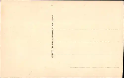 Ak Madrid Spanien, Plaza de Castelar y Palacio de Comunicaciones, Panorama