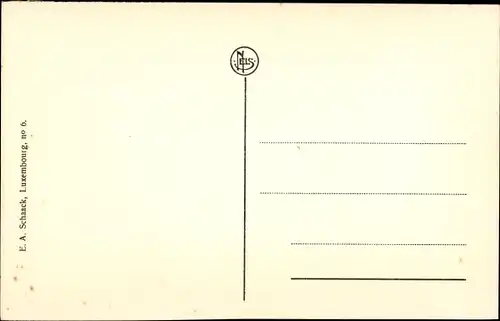 Ak Luxemburg, Pont Adolphe, Adolfbrücke, Luftaufnahme