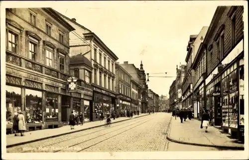 Ak Witten an der Ruhr, Bahnhofstraße, Geschäfte