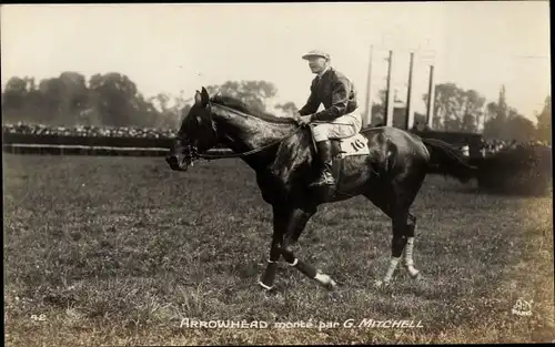 Ak Pferderennsport, Rennpferd Arrowhead, Jockey G. Mitchell