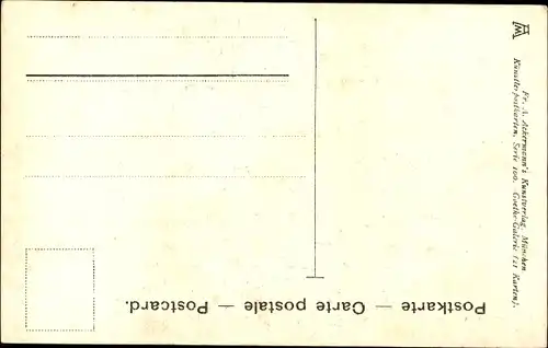 Künstler Ak Kaulbach, W., Gretchen