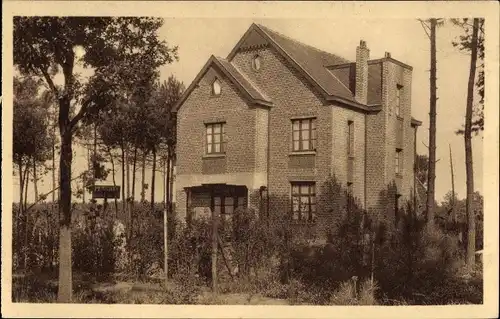 Ak Kalmthout Flandern Antwerpen, Villa Francois, Familienpension, Außenansicht