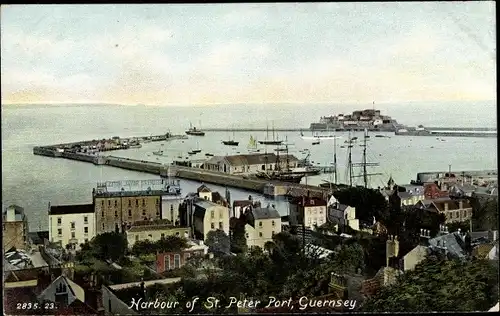 Ak St. Peter Port Guernsey Kanalinseln, Harbour