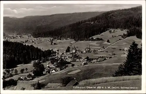 Ak Obertal Baiersbronn im Schwarzwald, Gesamtansicht