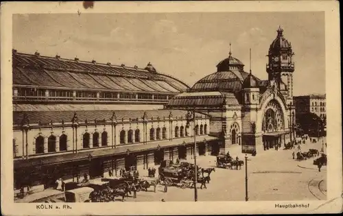 Ak Köln am Rhein, Hauptbahnhof