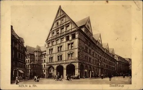 Ak Köln am Rhein, Stadthaus