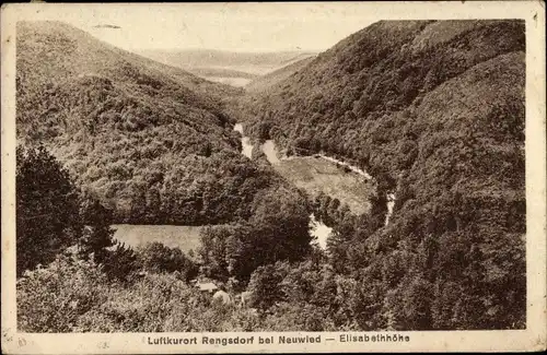 Ak Rengsdorf im Westerwald, Elisabethhöhe, Wald