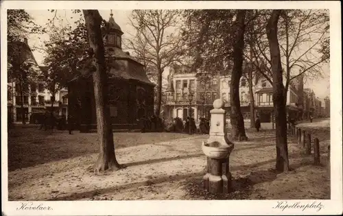 Ak Kevelaer am Niederrhein, Blick auf die Kapelle am Kapellenplatz