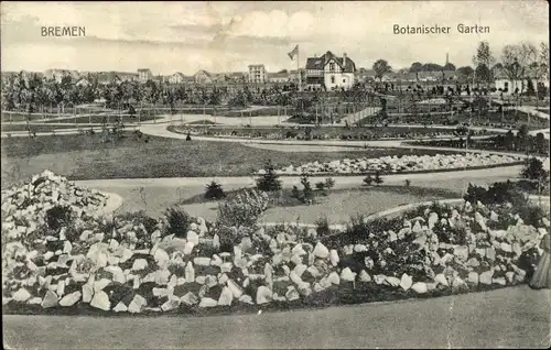 Ak Hansestadt Bremen, Botanischer Garten