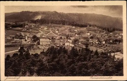 Ak Jonsdorf in Sachsen, Panorama