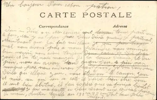 Ak Dendermonde Termonde Ostflandern, Aspect de Termonde apres sa destruction par les Barbares