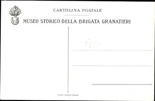 Ak Orbetello Toskana, Caserma Umberto I, Sala di Convegno dei Granatieri