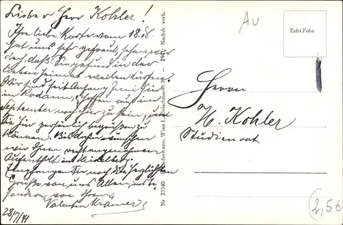 Ak Rodaun Niederösterreich, Panorama