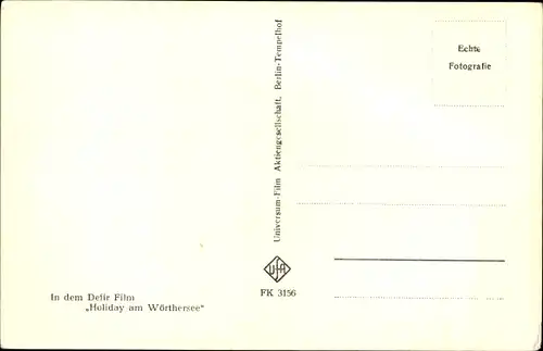 Ak Schauspielerin Margret Aust, Portrait, Autogramm