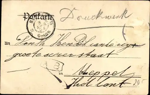 Ak Gronau in Westfalen, Ochtruper Straße, Schlachthaus