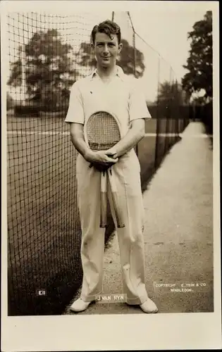 Foto Ak John Van Ryn, Tennisspieler, Wimbledon
