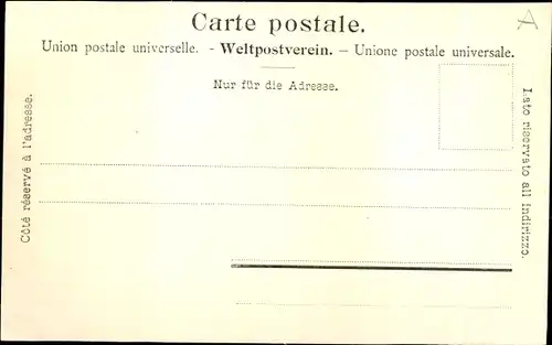 Ak Vevey Kanton Waadt, et la Dent du Midi