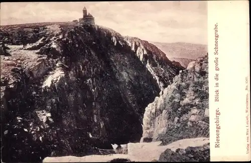 Ak Śnieżne Kotły Schneegrube Riesengebirge Schlesien, Panorama