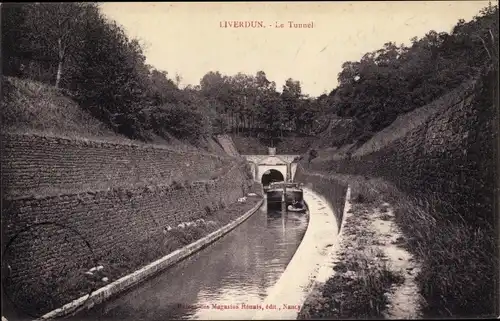 Ak Liverdun Meurthe et Moselle, Le Tunnel