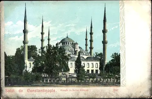 Ak Konstantinopel Istanbul Türkei, Mosquee du Sultan Achmed