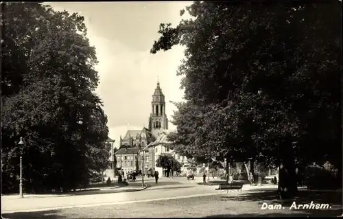 Ak Arnhem Gelderland Niederlande, Dam