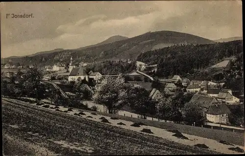 Ak Jonsdorf in Sachsen, Panorama