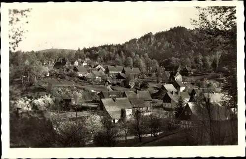 Ak Jonsdorf in Sachsen, Mühlsteinbrüche, Panorama