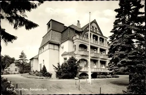 Ak Bad Salzuflen in Lippe, Sanatorium, Außenansicht