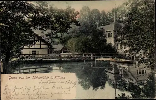 Ak Dresden Pillnitz, Meixmühle im Friedrichsgrund