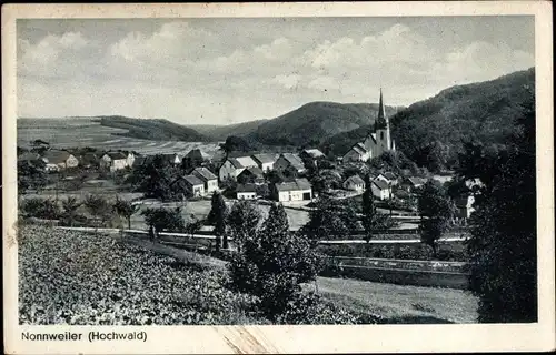 Ak Nonnweiler Saarland, Hochwald, Kirche