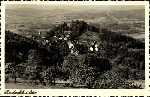 Ak Lindenfels im Odenwald, Panorama